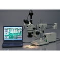 thumbnail image 3 of 3.5X-90X Simul-Focal Trinocular Boom Microscopy System + 3MP Digital Camera New, 3 of 4