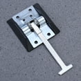 thumbnail image 4 of Metal T-style Entry Door Catch Holder for RV Camper Trailer (Carbon Steel with Zinc Coating), 4 of 6