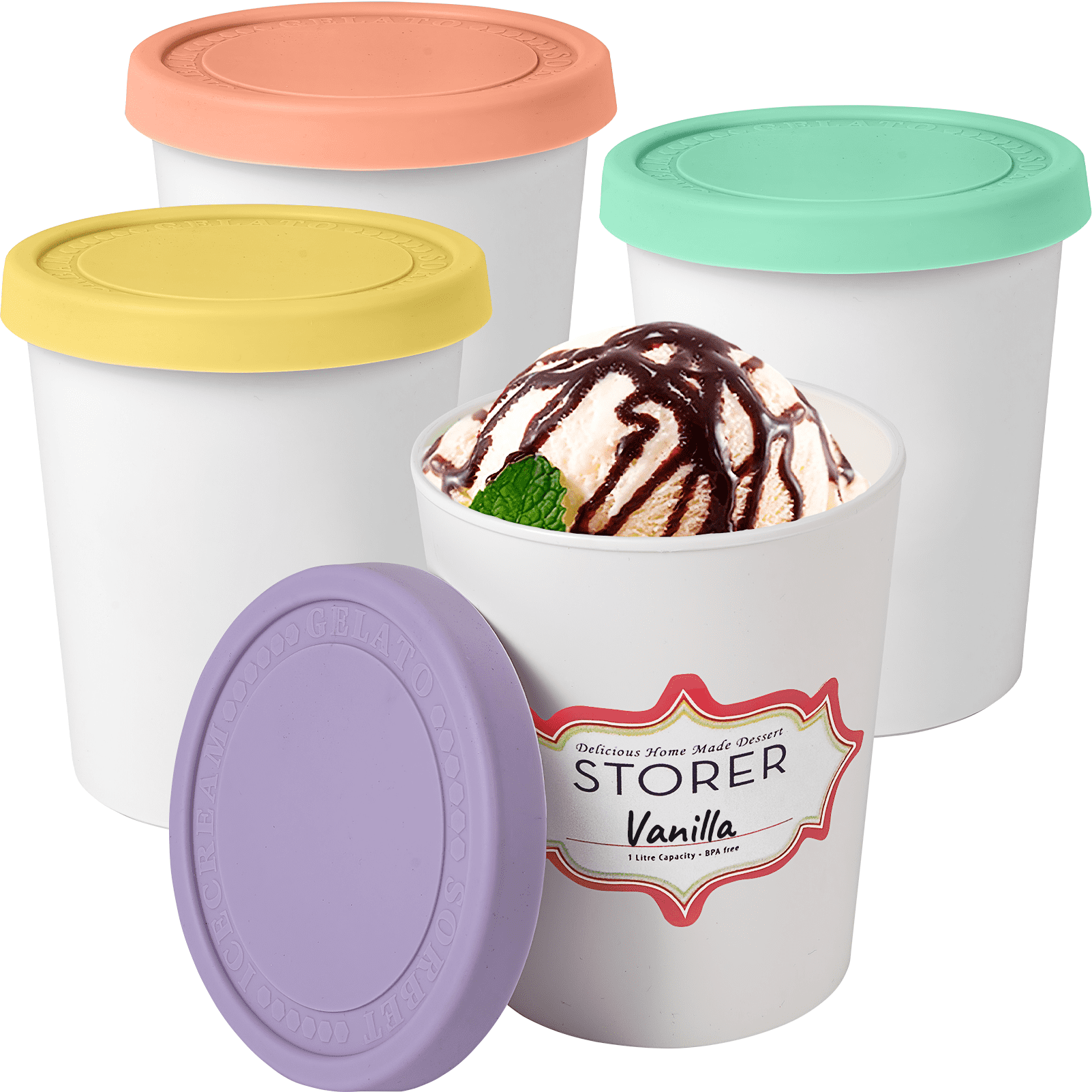 Home-Made Ice Cream Container by WLM320