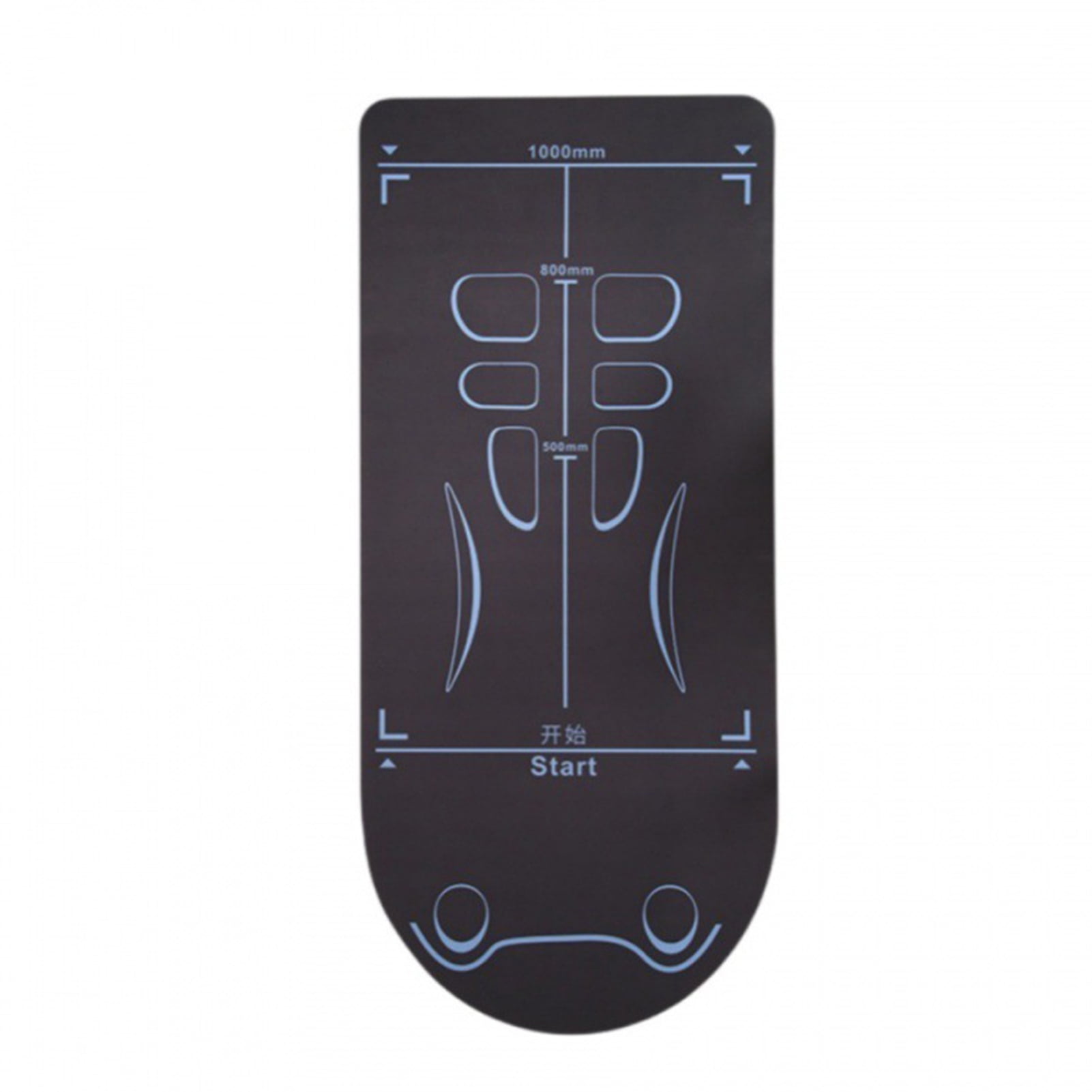 braveheart Roller Sports Equipment Mat Accurate Alignment Guide Lines Accurate Alignment Fitness Equipment
