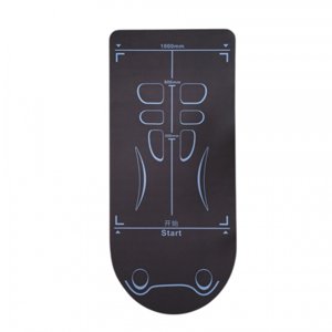 braveheart Roller Sports Equipment Mat Accurate Alignment Guide Lines Accurate Alignment Fitness Equipment