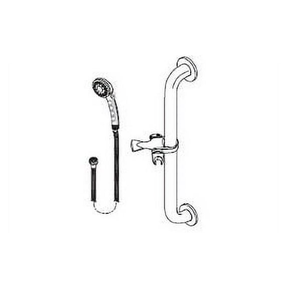 Delta Rpw324hdf-1.5 1.5 GPM Commercial Single Function Hand Shower Package - Chrome