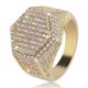 thumbnail image 4 of Anillos con incrustaciones de cristal para hombre y mujer, joyería de moda europea y americana para banquete y negocios, 4 of 4