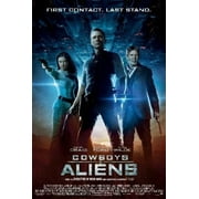 Cowboys And Aliens Poster 24x36 24inx36in Unframed, Age: Adults, Rectangle Z Posters
