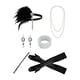 thumbnail image 3 of Conjunto de accesorios para mujer de los años 20, diadema, accesorios para fotografía, tocado para vestido elegante Estilo D, 3 of 8