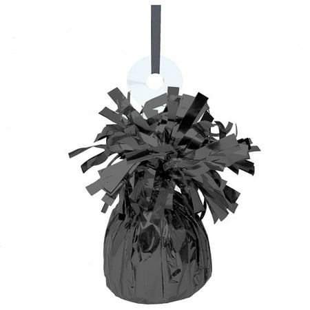 Foil Balloon Weight, Black, 1ct