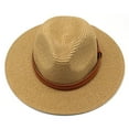 thumbnail image 4 of Pxiakgy Sun Hats for Women 2025 Trendy Hat Sun Hat for Women Men Beach Cap Summer Hats 50+ Khaki A, 4 of 5