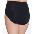 thumbnail image 6 of Women's Rhonda Shear 4220 Seamless Brief Panty with Lace Overlay (Black L), 6 of 6
