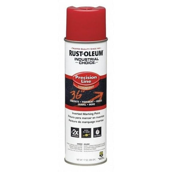 M1600 Safety RED Flat 17 OZ. Spray