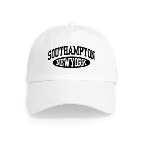 CafePress - Southampton NY Cap - Adjustable 100% Brushed Unisex Casual Cotton Baseball Cap, Beige, 1