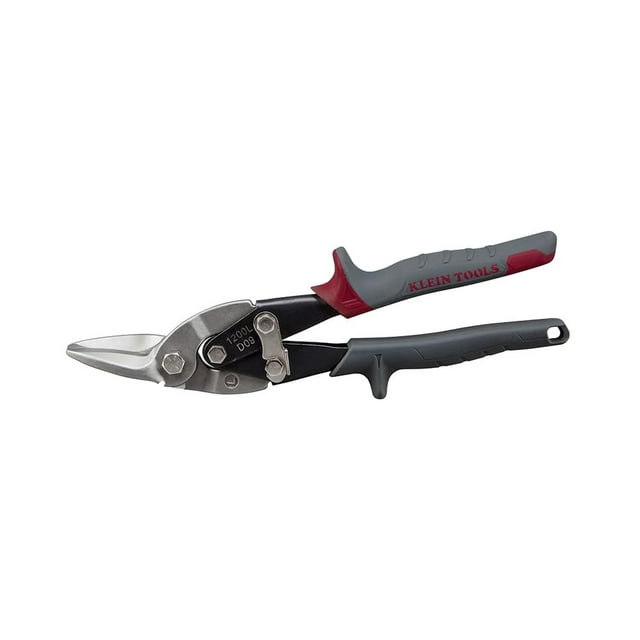 Tijeras para metal Klein Tools, 1200 L, para aviones, corte izquierdo