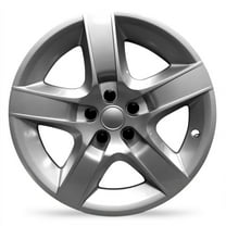 17 in Hubcap for 2008-2012 Chevrolet Malibu Wheel Cover 17 in Hub Cap Silver - Set of 4 Pcs Direct Fit