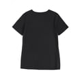 thumbnail image 2 of 1 Pce T-Shirt de la Saint-Valentin pour Femmes, Col Rond Décontracté, Haut en Polyester avec Imprimé Floral, Manches Courtes, Coupe Régulière, pour Printemps/été, Fête des Mères, Nouvel An, Festival de Printemps, Saint-Valentin, 2 of 8