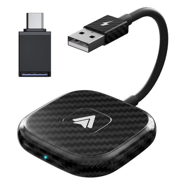Adaptador Inalámbrico Android Car CarPlay USB C Dongle para Android Car Radio