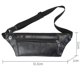 thumbnail image 2 of Bolso de cintura Retro de cuero Pu, bolso de mensajero, bolso de pecho, bolso de cinturón deportivo de ocio al aire libre, 2 of 4