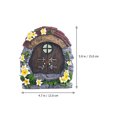 thumbnail image 2 of 1 set Puerta de hada y ventanas en miniatura Hada Mundial Decoración Césped Adorno HOMEMAXS 11913737-MX, 2 of 6