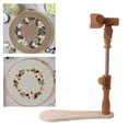 thumbnail image 3 of Abbracc Wooden Solid Cross Stitch Rack Sewing Tools Firm and Stable for Cross Stitch Upgrade, 3 of 9