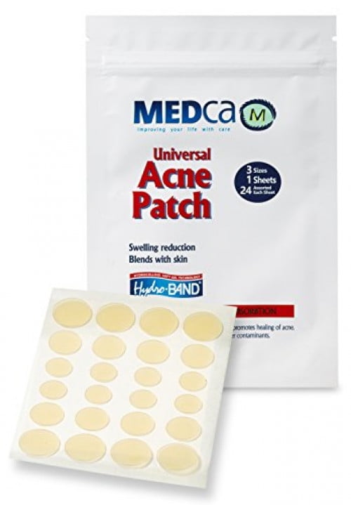 Acne Pimple Patch Absorbing Cover 24 Count 3 Sizes PACK OF 4 Total of 4 Sheets Walmart Canada