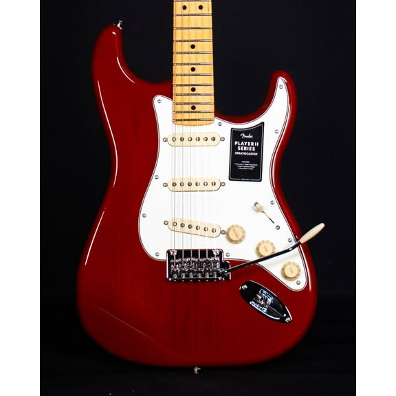 Fender Player II Stratocaster, Maple FB, Chambered Mahogany, Transparent Mocha Burst