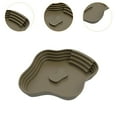 thumbnail image 6 of balikha Reptile Bathing Pool Reptile Feeding Dish with Ramp Tortoise Feeder Lizards Habitat for Hamster Tortoise Bearded Green S, 6 of 9