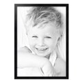 thumbnail image 2 of ArtToFrames 24" x 34" Black Stain Picture Frame, 24x34 inch Black Wood Poster Frame (WOM-4088), Pack, 2 of 8