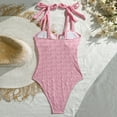 thumbnail image 7 of Enjoytime Womens One Piece Swimsuits Tummy Control Adjustable Strap Bikini Set Cutout U Wire Modest Bathing Suit, 7 of 7