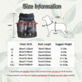 thumbnail image 2 of Chalecos para mascotas, chaqueta vaquera para perros, sudadera con capucha, chaqueta para cachorros, para perros pequeños y medianos (S, negro), 2 of 5