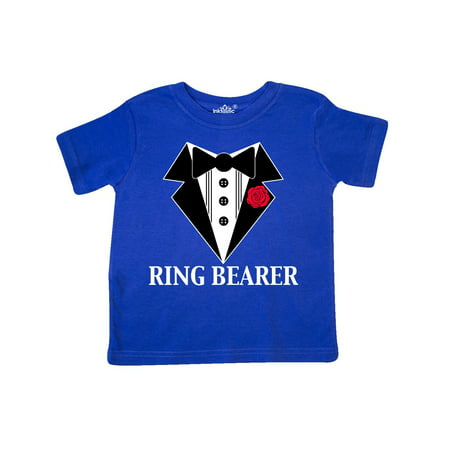 Tuxedo Ring Bearer Toddler T-Shirt