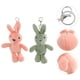 thumbnail image 3 of 2pcs Llush Conejo Llaveros decorativos adorables llavero colgante colgantes colgantes, 3 of 7
