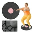 thumbnail image 2 of Yucurem Balance Exerciser Balance Trainer Wobble Balance Board Non-slip Balance Exerciser for Core Training (Pink), 2 of 10