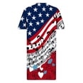 thumbnail image 5 of Erwazi Summer Plus Size Dresses for Women 4th Of July Printed Crew Neck Sleeveless Ankle Length Dress Celebrations Outdoor Parties Activities Casual Dresses, 5 of 8