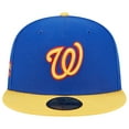 thumbnail image 2 of Men's New Era  Royal/Yellow Washington Nationals Empire 59FIFTY Fitted Hat, 2 of 5