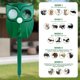 thumbnail image 2 of Solar Powe Repelente Gatos Ultrasónico IP44 Impermeable Con LED Sensor para Pájaros Rojo, 2 of 9
