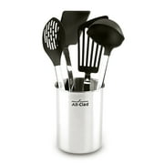 All-Clad Professional Nonstick Stainless Steel Kitchen Tool Set with nylon-coated heads, 5 piece