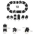 thumbnail image 2 of stanreset Kids DIY Splicing Track Highway Stitching Prop Traffic Roadway Accessories Kids Gift No.5, 2 of 6