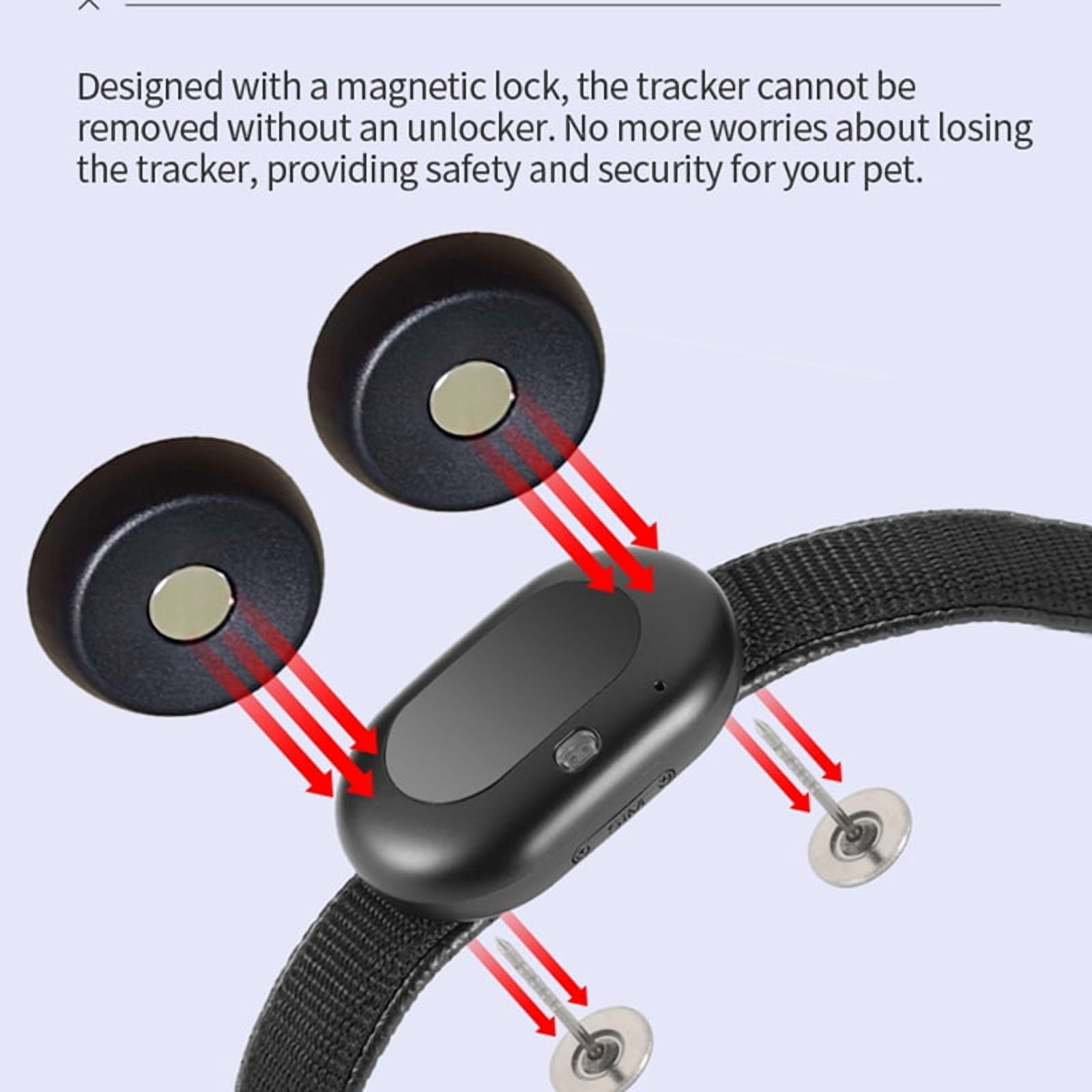4G GPS Pet Tracker Voice Monitor Pet Dog Cats Gps Anti Loss Mini Tracker IP67 Waterproof GPS Locator Free APP,B,1 * 4G GPS Pet Tracker