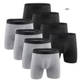 thumbnail image 6 of SGFCWSX Men's Oversized Long-Leg Boxer Shorts** Multicolor L, 6 of 6