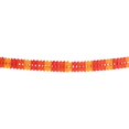thumbnail image 2 of Beistle Arcade Party Tissue Garland - 12' - Orange and Yellow, 2 of 5