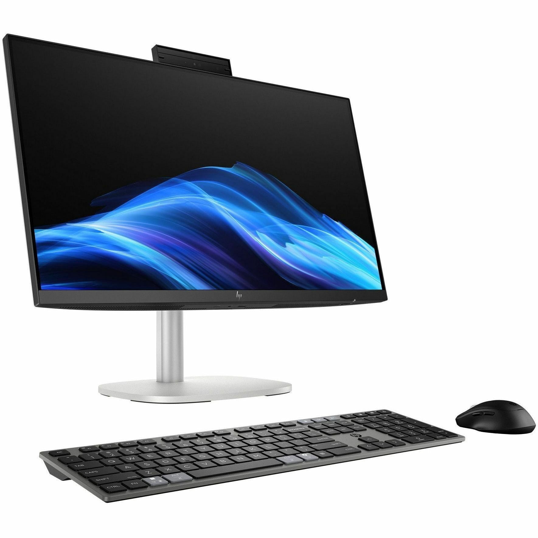 HP EliteStudio 8 AiO G1i All-in-One Computer - Intel Core Ultra 5 235 - vPro Technology - 32 GB - 512 GB SSD - 23.8" Full HD - Desktop - Pike Silver - Intel Q870 Chip - 1920 x 1080 - Windows 11 Pro...