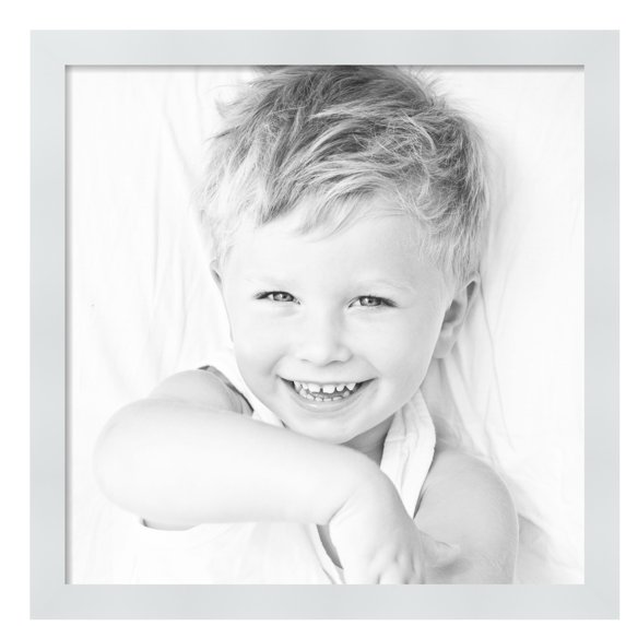 ArtToFrames 30" x 30" Alabaster Picture Frame, 30x30 inch Yellow MDF Poster Frame (WOM-5316), Pack
