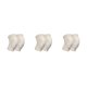thumbnail image 4 of Greeniant Rodilleras de tela transpirable de alta elasticidad para deportes y baile, voleibol, rodilleras deportivas para niños, color blanco, Type1 NO1, 4 of 6