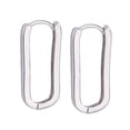 thumbnail image 2 of Pendientes de aro Hugo para niñas Plata, 2 of 10