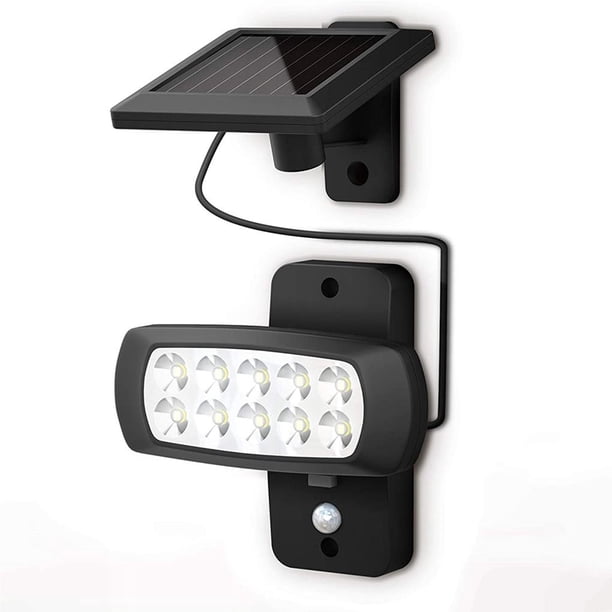 Luz De Pared Solar De Tipo Dividido Lámpara De Jardín De Inducción Led Luz De Inundación Impermeable Methold HA031079-00
