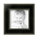 thumbnail image 2 of ArtToFrames 5" x 5" Black Panel With Silver Lip Picture Frame, 5x5 inch Multi Wood Poster Frame (WOM-5093), 5 Pack, 2 of 6
