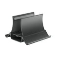 thumbnail image 1 of Vertical Laptop Stand Desktop Non-slip Gravity Tablet and Phone Holder Space Saving Desk Organizer Notebook Stand for Home Office, 1 of 8