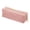 Pink, variant on Corduroy Pencil Case with Zipper, Small Corduroy Cosmetic Bag, Portable Pen Storage Pouch, Solid Color Pencil Pouch for Office Home Desk Travel