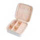 thumbnail image 3 of Caja de joyería jinwen Rosa con cremallera de viaje, 3 of 5