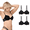 BLACK, variant on .Women's Cotton Rayon Push Up Bra with Adjustable Straps,2-Pack, Sizes 34B-40DD