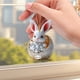 thumbnail image 5 of Lindo Colgante de Conejo de Pascua de Colores, 5 of 7