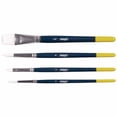 thumbnail image 2 of Hobby Four-Brush Set, Assorted, Synthetic, Flat; Round, 4/pack | Bundle of 2, 2 of 4